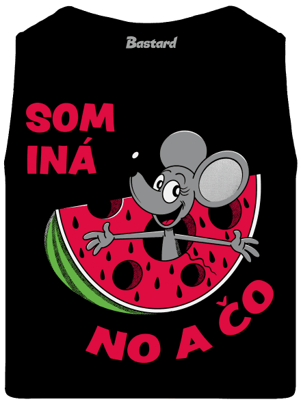Som iná pánske tielko Black