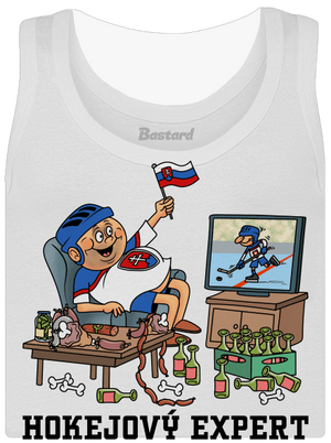 Hokejový expert dámske tielko klasické White