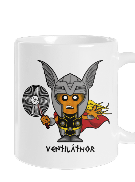 Ventiláthor klasický hrnček White