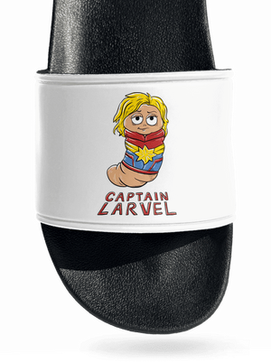 Captain Larvel šľapky White