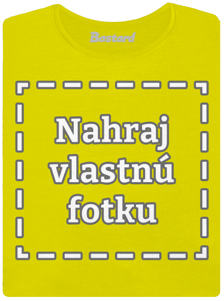 Vlastná potlač dámske tričko prémium Lemon