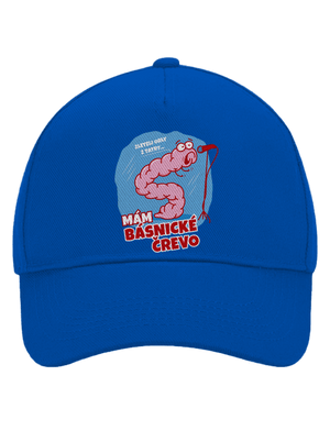 Básnické črevo šiltovka baseballka Bright Royal
