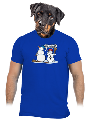 Kde mám nos? pánske tričko Royal Blue