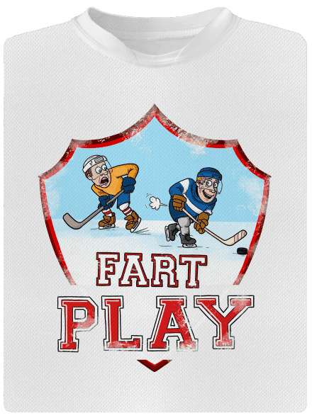 Fart Play detské športové tričko White