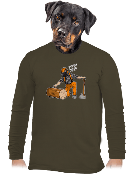 Drevorubač pánske dlhý rukáv Urban Khaki