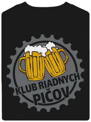 Klub riadnych pičov unisex mikina bez kapucne Black