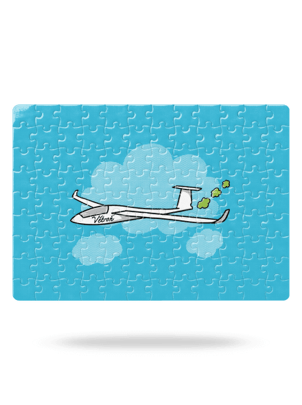 Větroň puzzle White