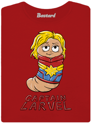 Captain Larvel dámske tričko Red Mal