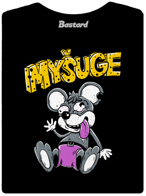 Myšuge dámske tričko Black