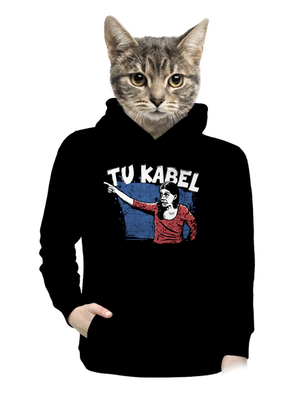 dámska mikina klokanka