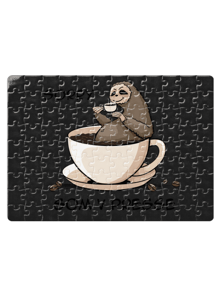 V presse puzzle White