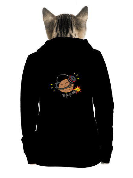 Pecka dámska mikina na zips Black