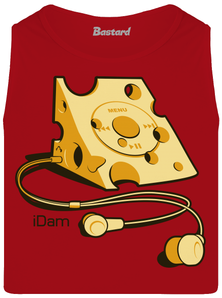 iDam pánske tielko Red