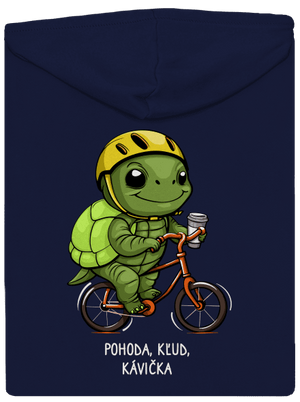 Pohoda, kľud pánska mikina na zips Navy