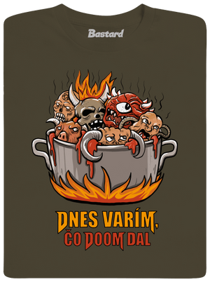 Čo Doom dal pánske dlhý rukáv Urban Khaki