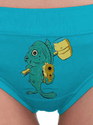 Posledná štedrovečerná dámske nohavičky Turquoise