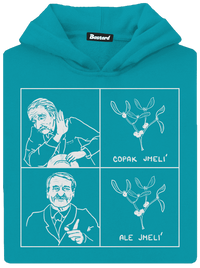 detská mikina klokanka