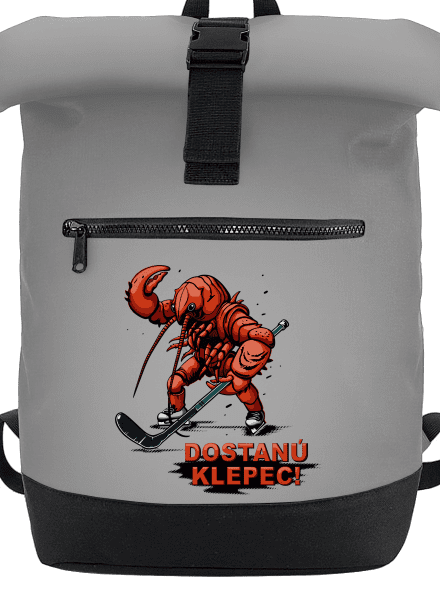 Dostanú klepec batoh Grey Marl