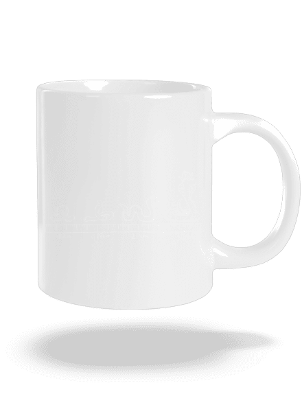 Kobra veľký hrnček White