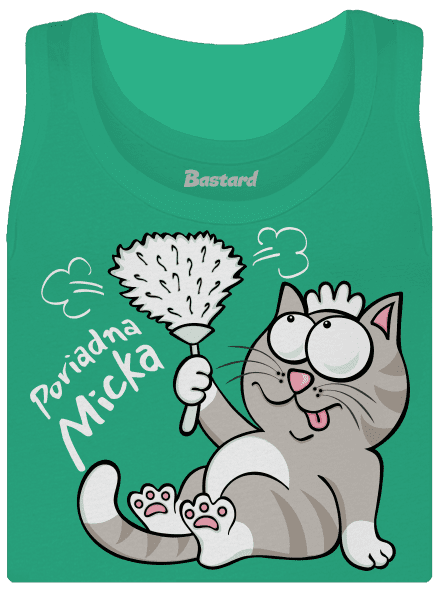 Macko a Micka dámske tielko klasické Mint Mal