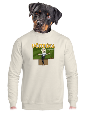 unisex mikina bez kapucne