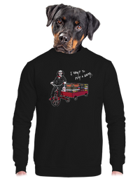 unisex mikina bez kapucne