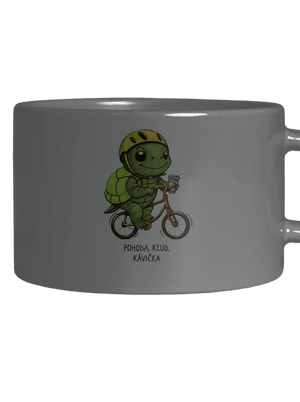 Pohoda, kľud hrnček makronka Grey Macaron