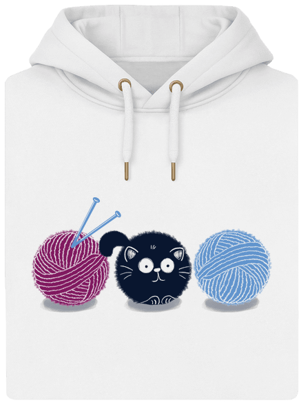 Klbko unisex mikina premium Snowwhite