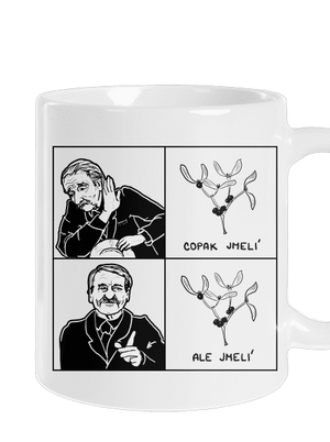 Cimrman: Copak jmelí klasický hrnček White