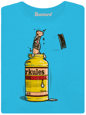 Herkules dámske tričko s lemom Blue Atol