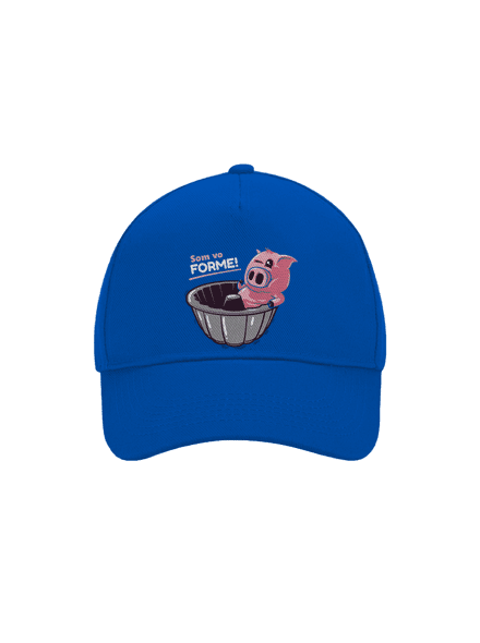 Vo forme šiltovka baseballka Bright Royal