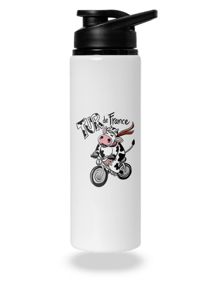 Tur de France flaša na vodu White