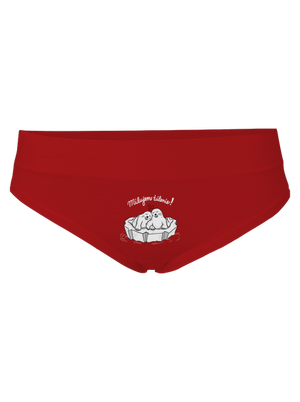 Milujem túlenie dámske nohavičky Red Mal